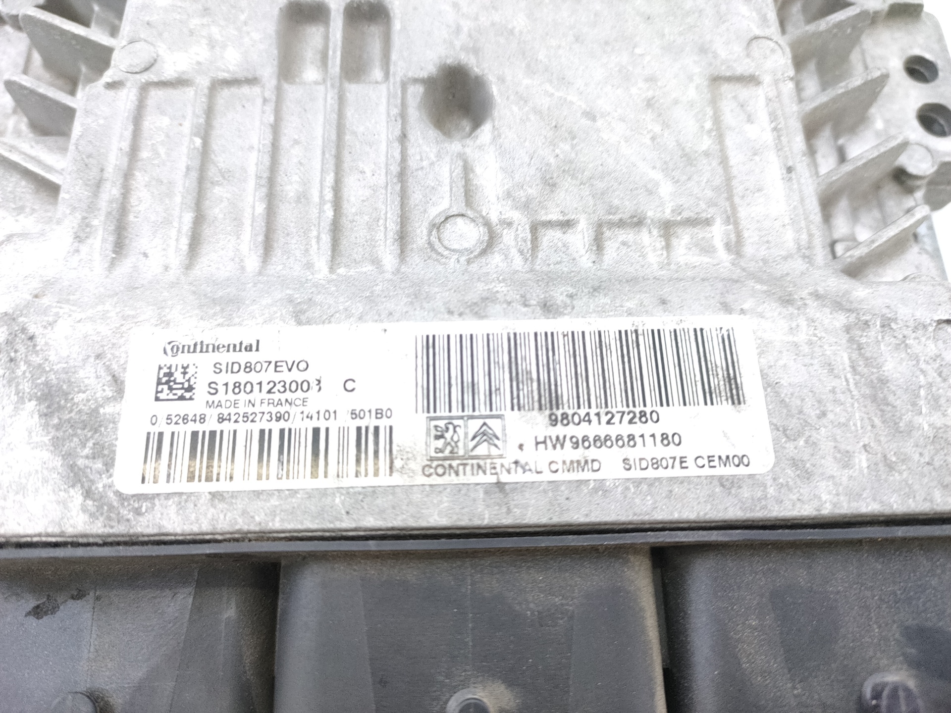 CITROËN C4 Picasso 2 generation (2013-2018) Блок керування двигуном ECU 9804127280,E3-B2-26-1 24047259