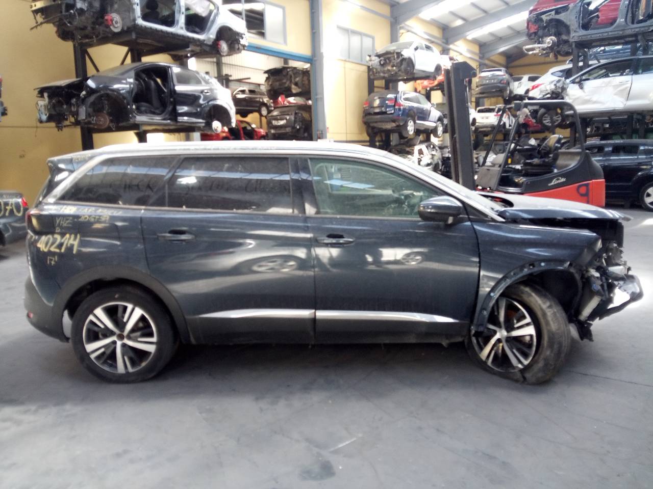 PEUGEOT 5008 1 generation (2009-2016) Ohjauspyörän liukurengas Squib 96756731ZD 21794734