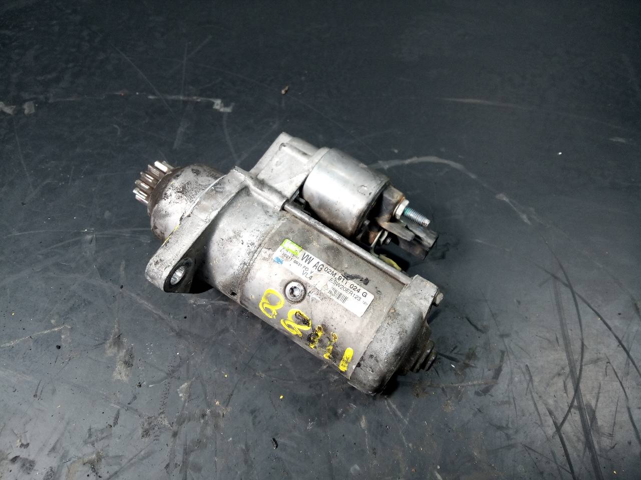 VOLKSWAGEN Passat Variant 1 generation (2010-2024) Starter auto 02M911024G, P3-B7-17-2 20965594