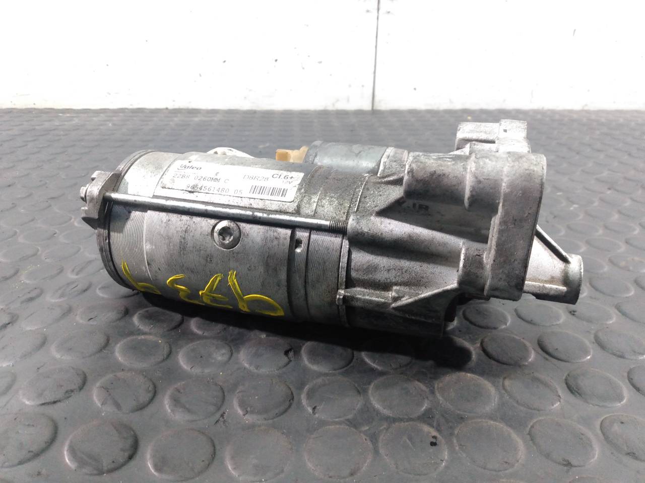 PEUGEOT 3008 2 generation (2017-2023) Starter Motor 9654561480, D8R28, P3-B7-2-2 24041030