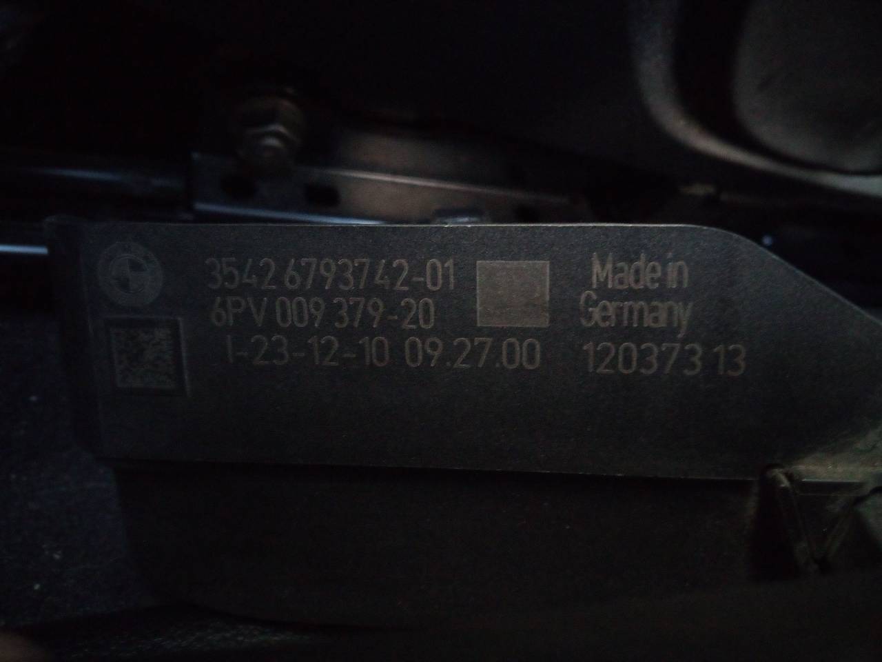 BMW X1 E84 (2009-2015) Akseleratoriaus (gazo) pedalas 3542679374201, 6PV00937920 23300800
