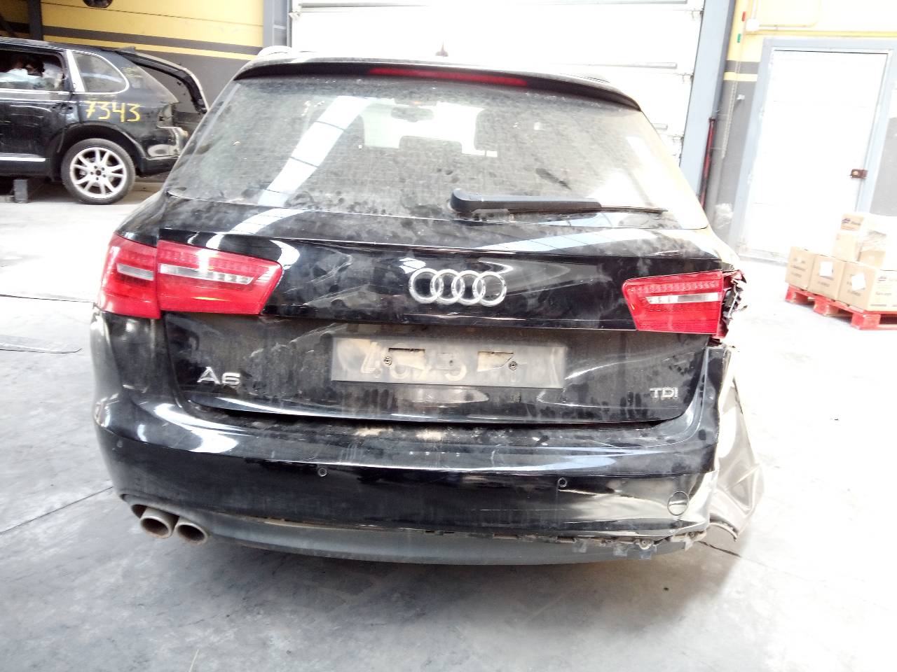 AUDI A6 C7/4G (2010-2020) Priekšējo labo durvju logu pacelšanas motorīts 8K0959812A, E1-B6-52-2 24064402