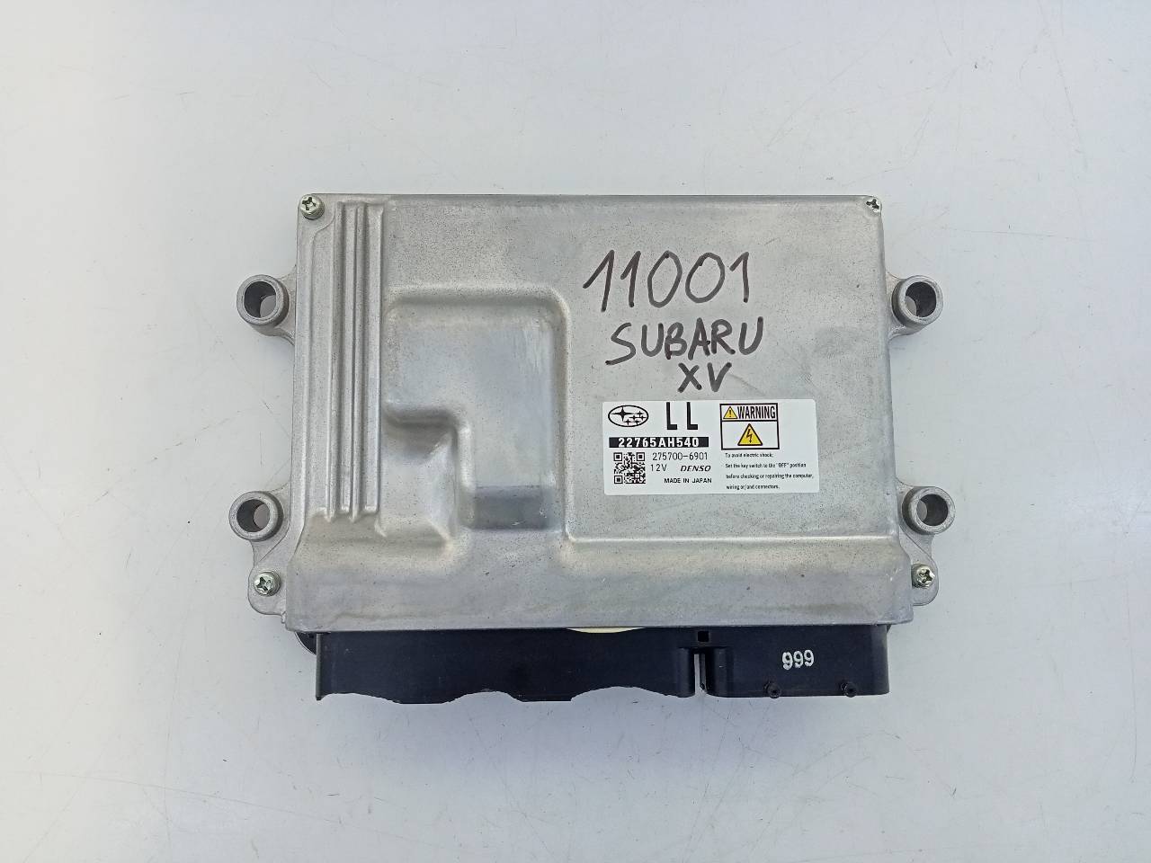 SUBARU XV 1 generation (2011-2017) Блок керування двигуном ECU 22765AH540,2757006901,E3-B6-27-2 21801557