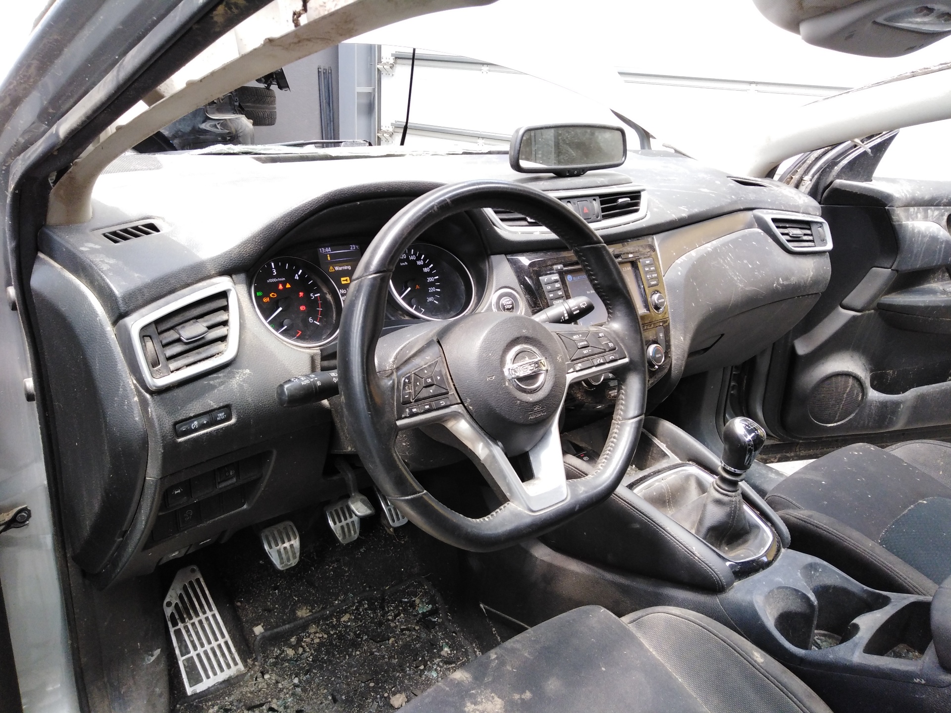 NISSAN Qashqai 2 generation (2013-2023) Priekinių dešinių durų spyna 21824291