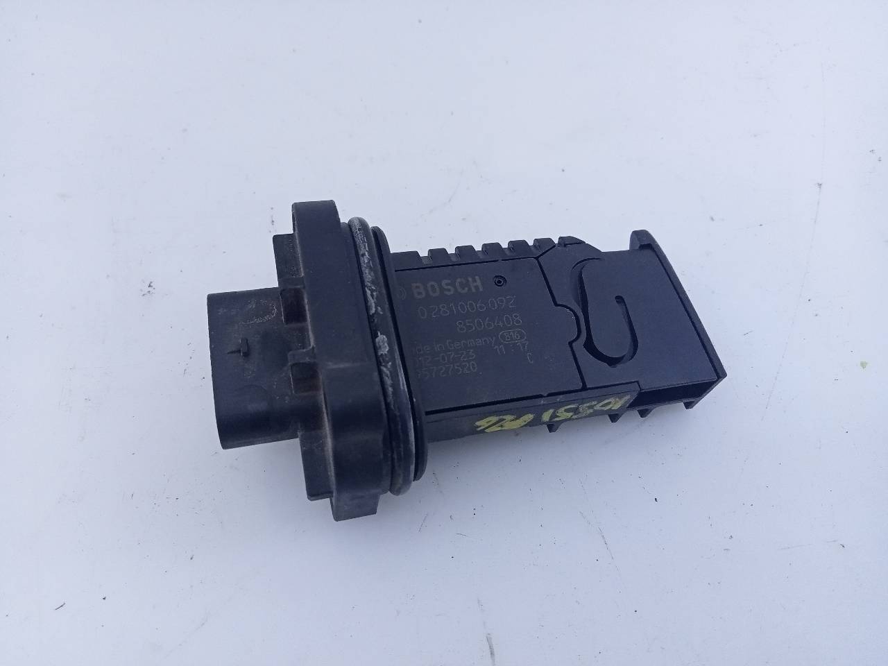 BMW 1 Series F20/F21 (2011-2020) Masseluftstrømsensor MAF 8506408, 0281006092, E3-A2-24-1 21798724