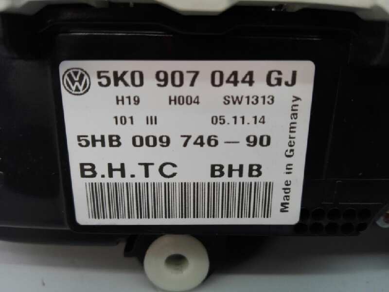 VOLKSWAGEN Tiguan 1 generation (2007-2017) Unitate de control al climei 5K0907044GJ, 5HB00974690, E2-A1-8-9 18431217