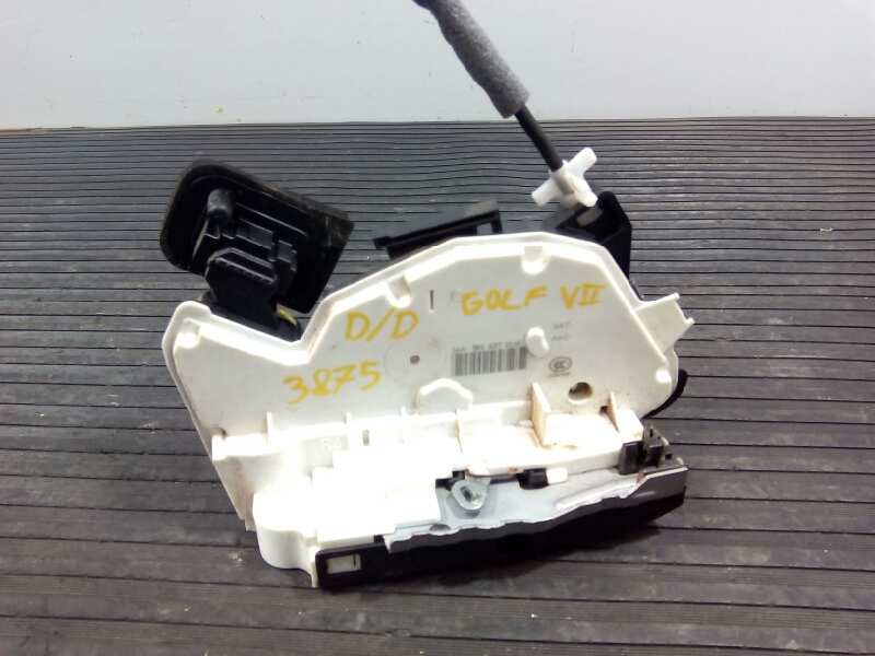 VOLKSWAGEN Golf 7 generation (2012-2024) Front Right Door Lock 5K1837016E, E1-B6-36-2 18364267