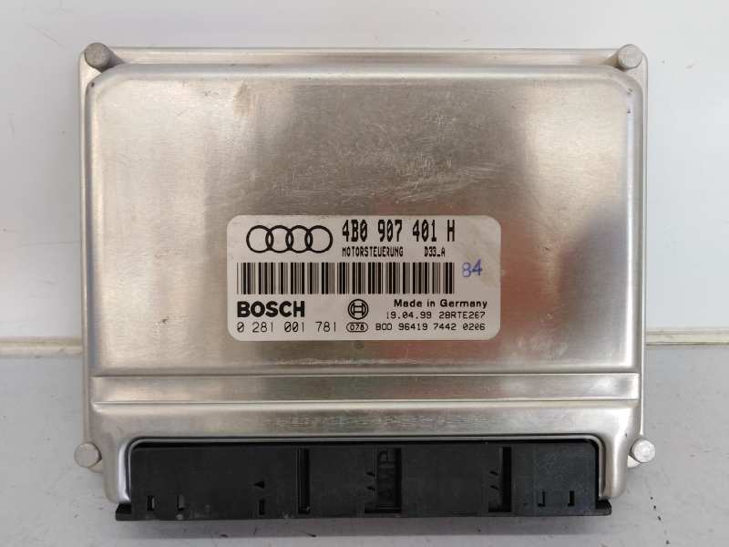 AUDI A3 8L (1996-2003) Блок управления двигателем 4B0907401H, 0281001781, E1-B6-43-2 18573866