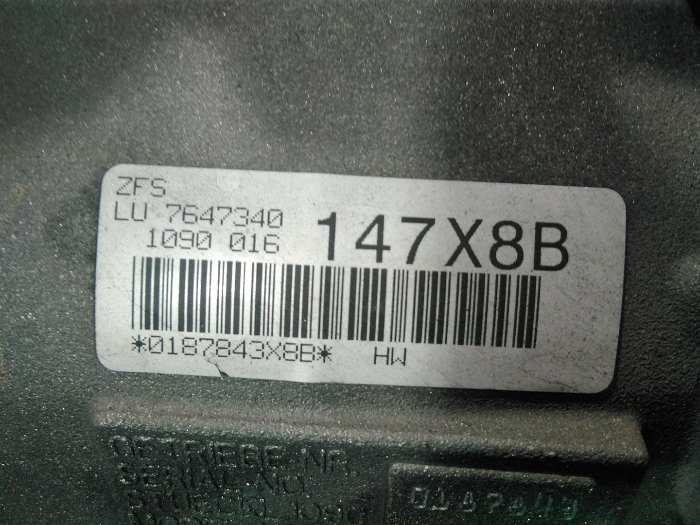 CHEVROLET 3 Series E90/E91/E92/E93 (2004-2013) Girkasse 8HP45, 0187843, M1-A2-104 21799747