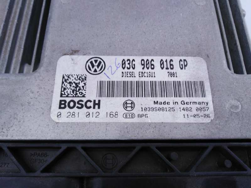 VOLKSWAGEN Caddy 3 generation (2004-2015) Motorkontrolenhed ECU 03G9060Q6GP,E2-A1-23-7 18663378