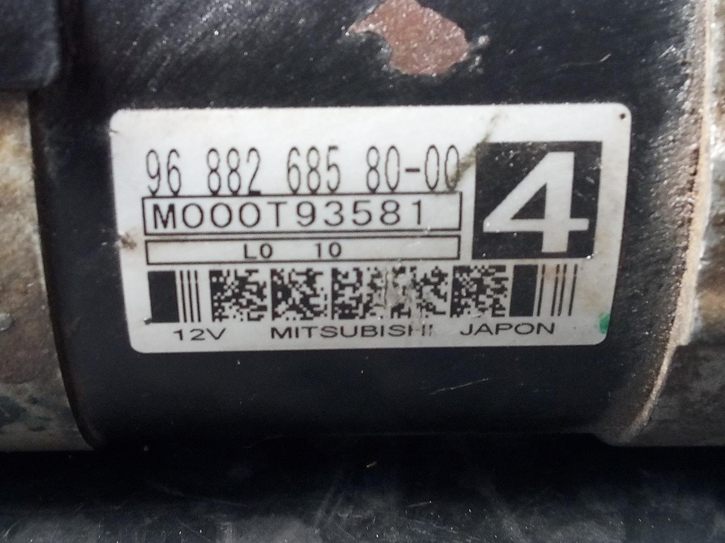 CITROËN C4 2 generation (2010-2024) Starter Motor 9688268580,M000T93581,P3-B7-9-1 21826978