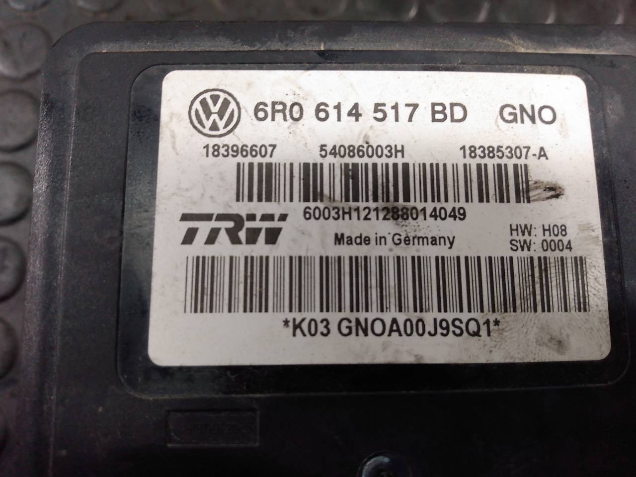 SEAT Toledo 4 generation (2012-2020) ABS Pump 6R0614517BD,18396607,P3-A8-2-5 18760753