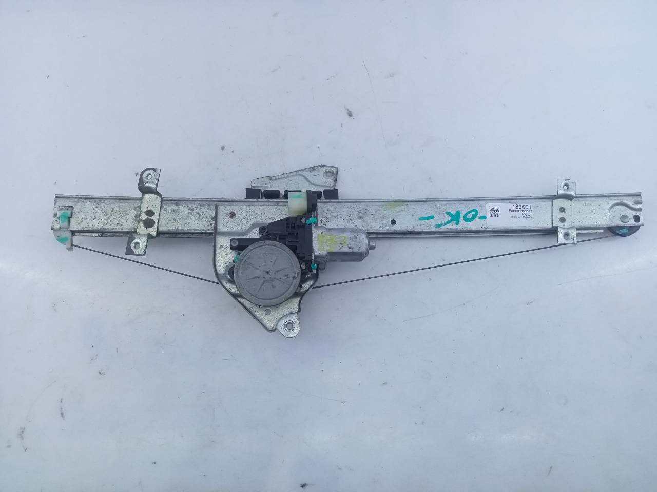 MITSUBISHI Pajero 4 generation (2006-2023) Front Left Door Window Regulator MR989948,E2-B4-55-2 23297171