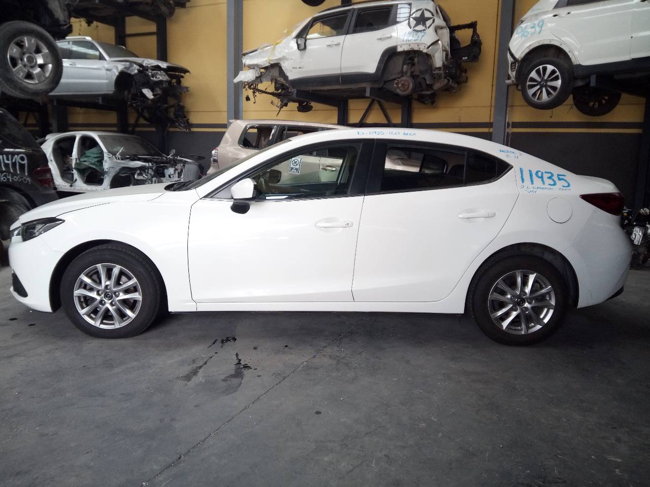 MAZDA 3 BM (2013-2019) Ilmastointijäähdytin 839700504,P2-A4-4,P2-A4-4 26269651