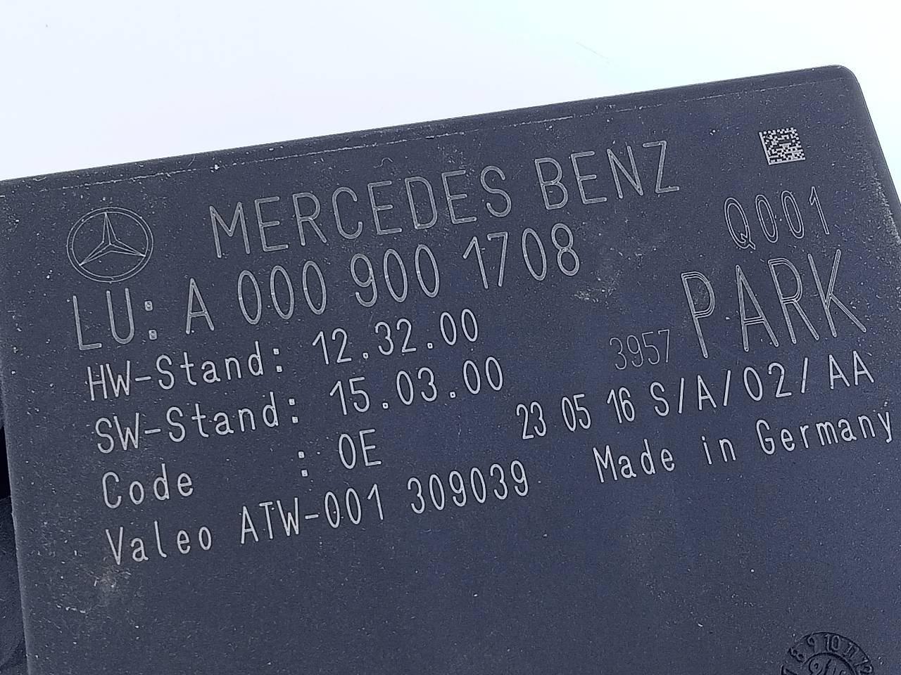 MERCEDES-BENZ GLE W166 (2015-2018) Autres unités de contrôle A0009001708, E3-A1-5-1 24060383