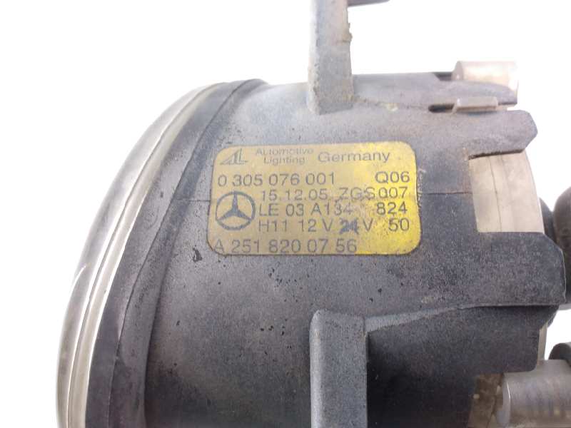 MERCEDES-BENZ M-Class W164 (2005-2011) Левая противотуманка переднего бампера 0305076001, E1-A2-51-1 18657121