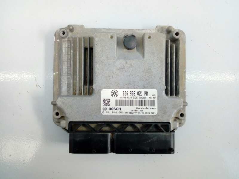 VOLKSWAGEN Jetta 5 generation (2005-2011) Moottorin ohjausyksikkö ECU 03G906021PM,0281014061,E2-A1-8-8 18416217