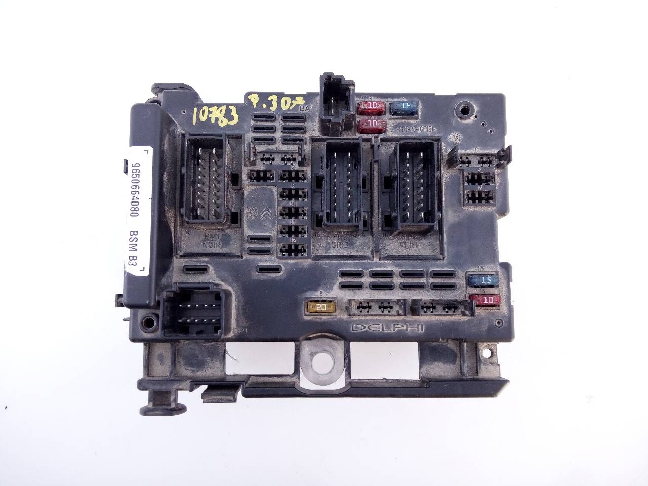 MITSUBISHI 307 1 generation (2001-2008) Fuse Box 9650664080,E3-B2-40-1 24086275