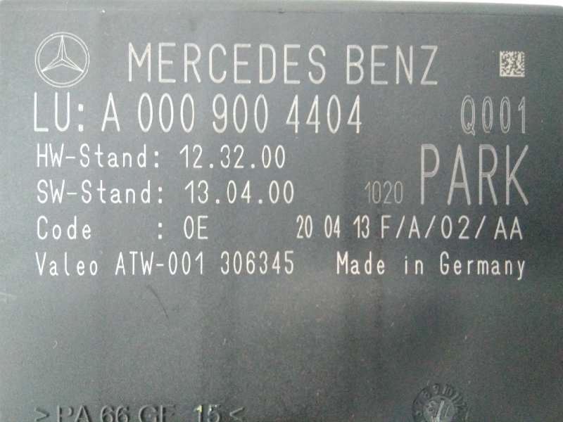 MERCEDES-BENZ E-Class W212/S212/C207/A207 (2009-2016) Другие блоки управления A0009004404, E3-A1-8-4 18568309