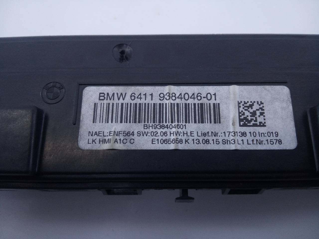 CITROËN 1 Series F20/F21 (2011-2020) Klimato kontrolės (klimos) valdymas 938404601,E3-A2-29-2 18757990