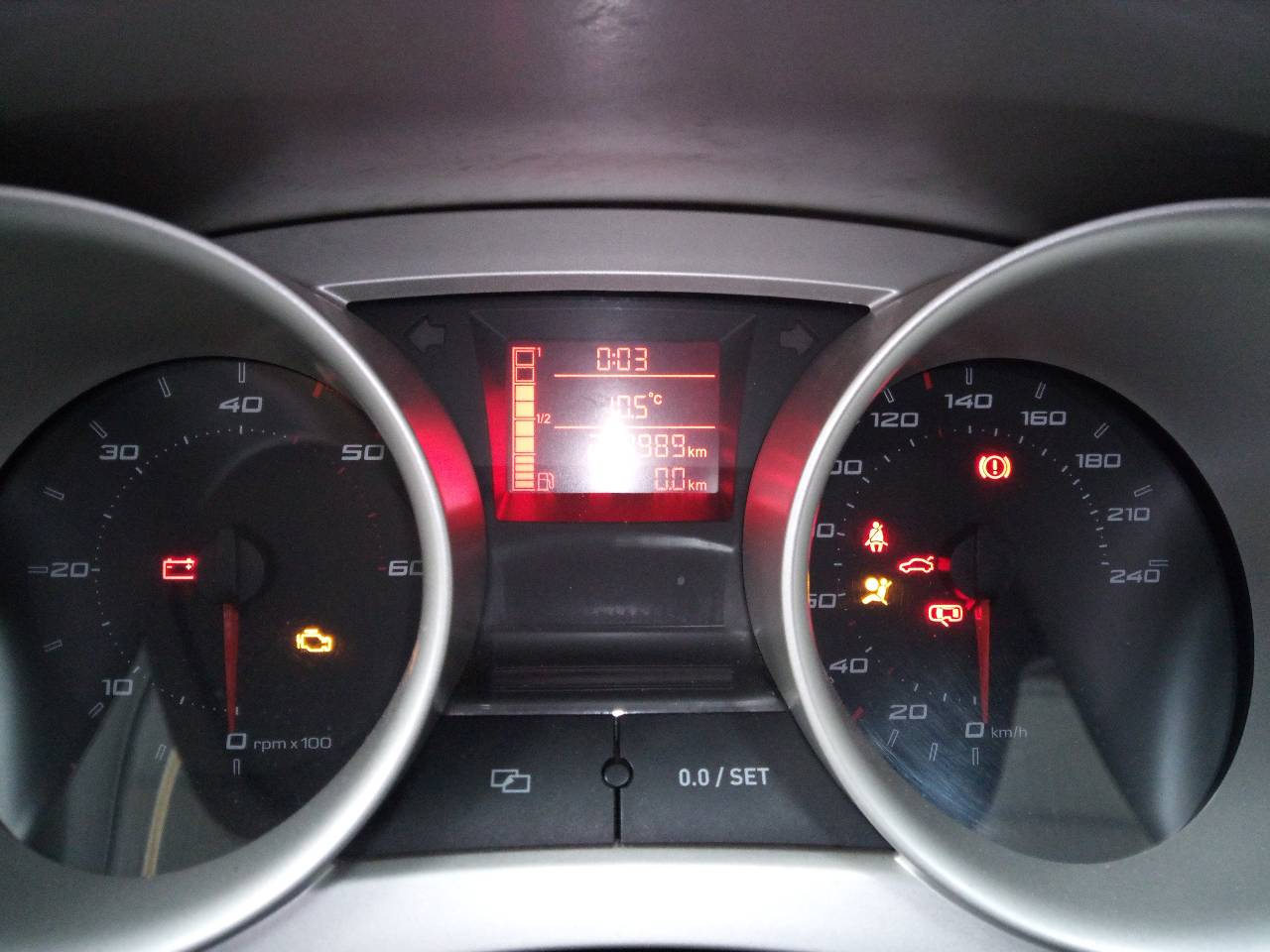 RAM Cordoba 2 generation (1999-2009) Speedometer 6J0920800L, E2-A1-38-1 18762808