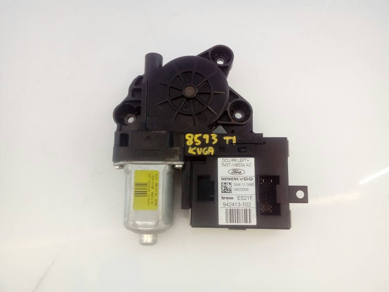 FORD Kuga 2 generation (2013-2020) Motor de control geam ușa  stânga spate 8V4117K441AB,0390201854,E2-B3-14-1 18694424