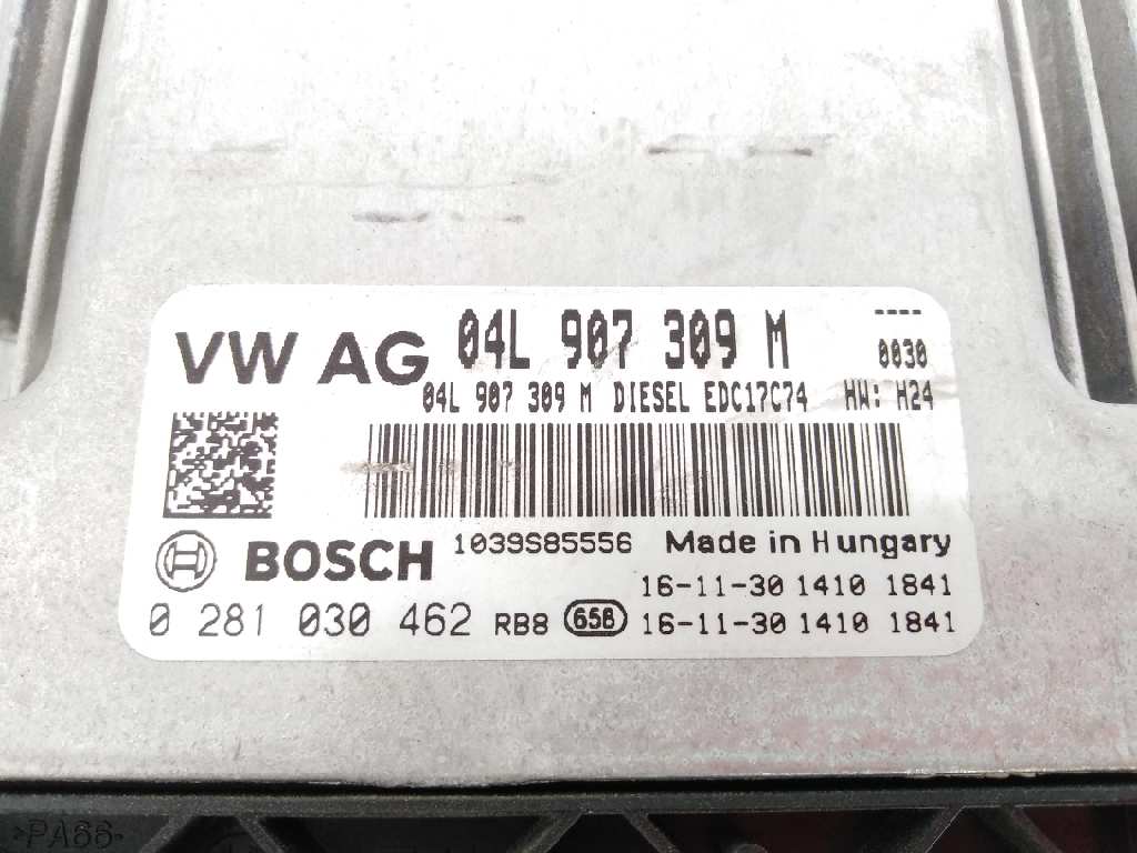 VOLKSWAGEN Passat B8 (2014-2023) Engine Control Unit ECU 04L907309M, 0281030462, E2-A1-5-3 24484028
