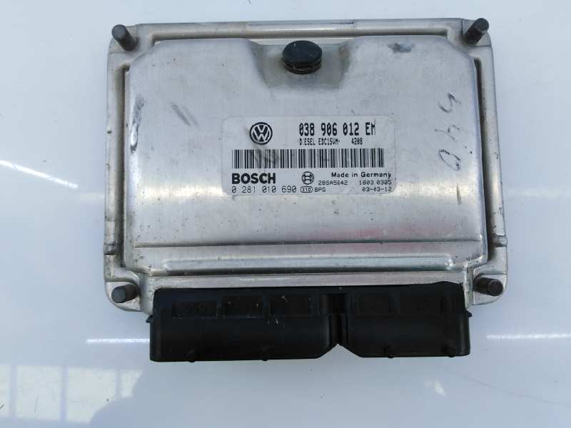 SEAT Cordoba 2 generation (1999-2009) Engine Control Unit ECU 038906012EM,0281010690,E2-A1-28-1 18682683