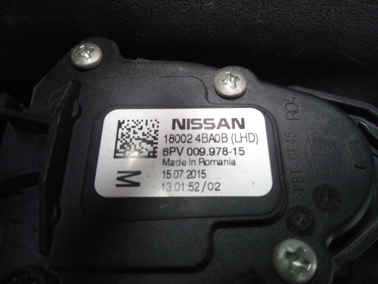 NISSAN X-Trail T32 (2013-2022) Pédale d'accélérateur 180024BA0B, 6PV00997815 24098490