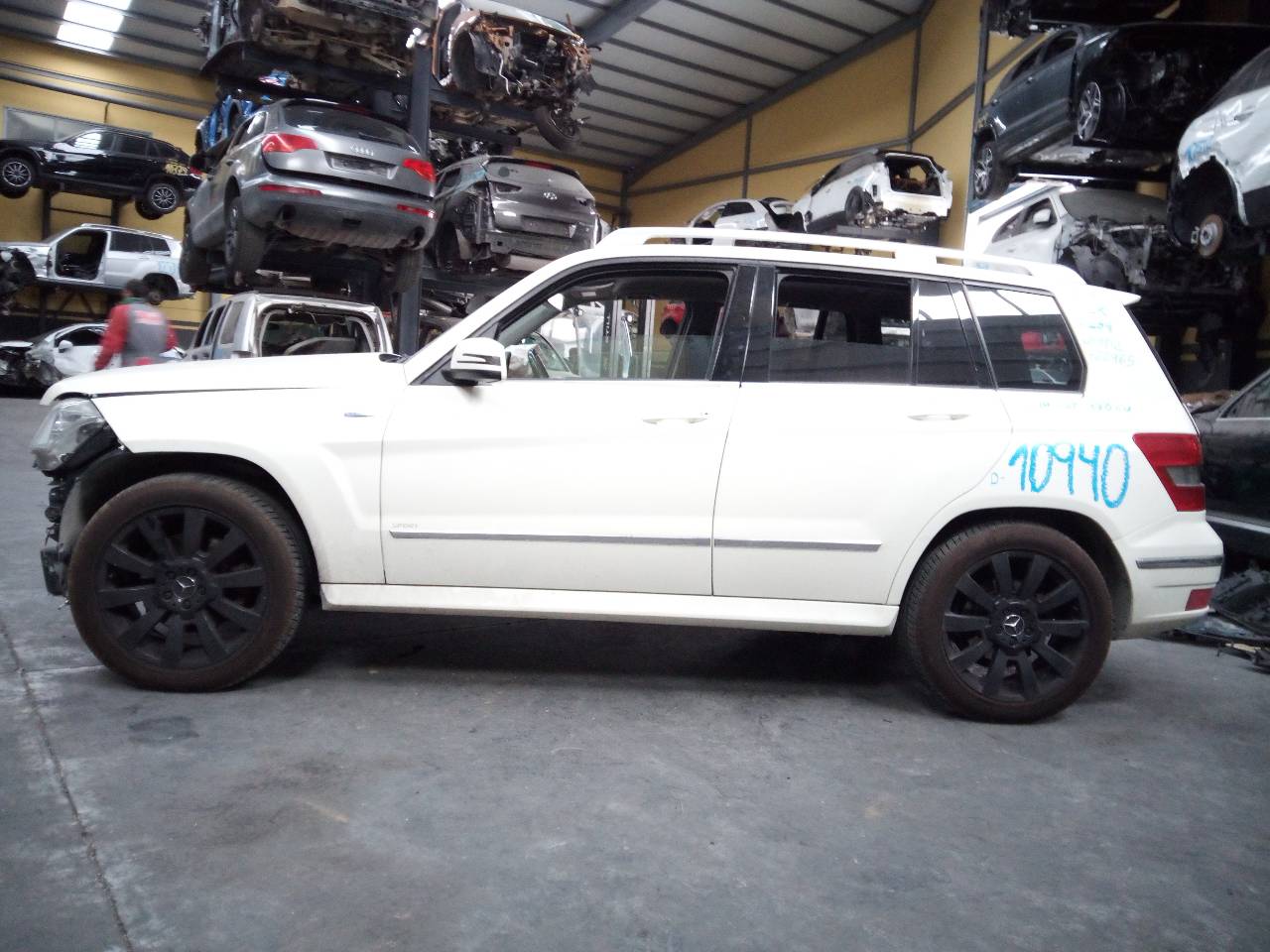 MERCEDES-BENZ GLK-Class X204 (2008-2015) Bal első ajtó zárja E1-A2-52-1 20963392