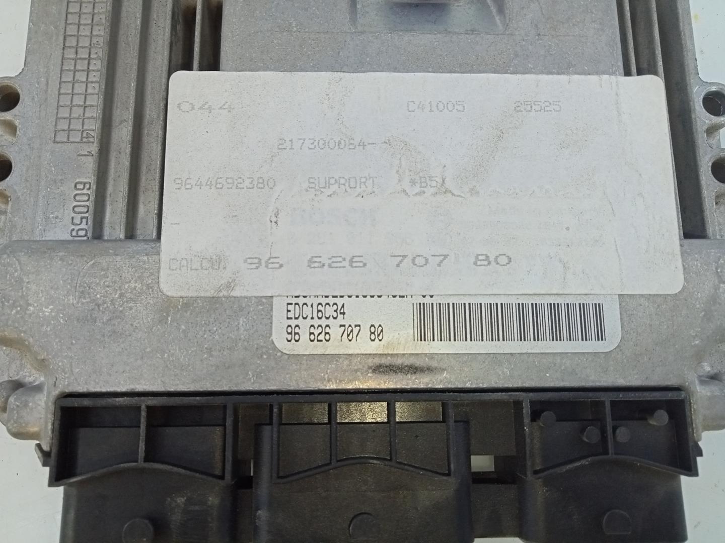 FORD C4 1 generation (2004-2011) Engine Control Unit ECU 9662670780,E3-B2-25-2 20604363