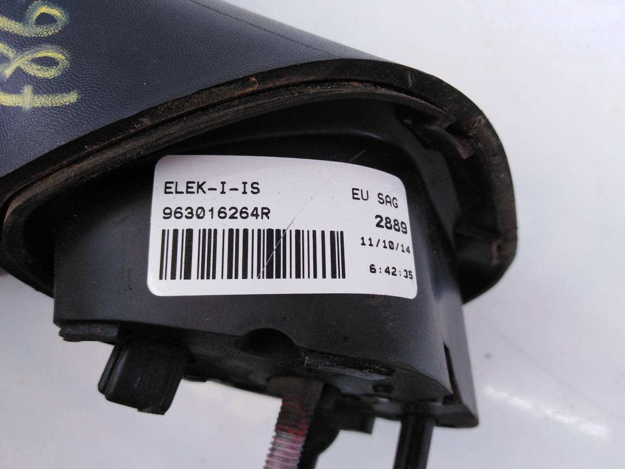 RENAULT Clio 3 generation (2005-2012) Priekinių dešinių durų veidrodis 963016264R, E1-A1-19-2 18632294