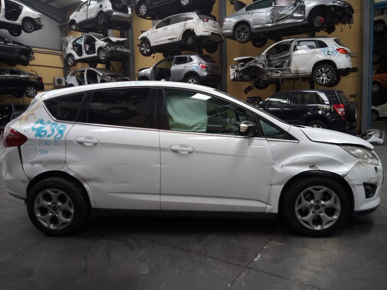 FORD C-Max 2 generation (2010-2019) Кнопка стеклоподъемника передней правой двери 18758573