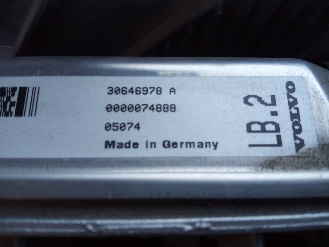 VOLVO XC90 1 generation (2002-2014) Calculateur d'unité de commande du moteur 30646978A, 0281011441 21827316