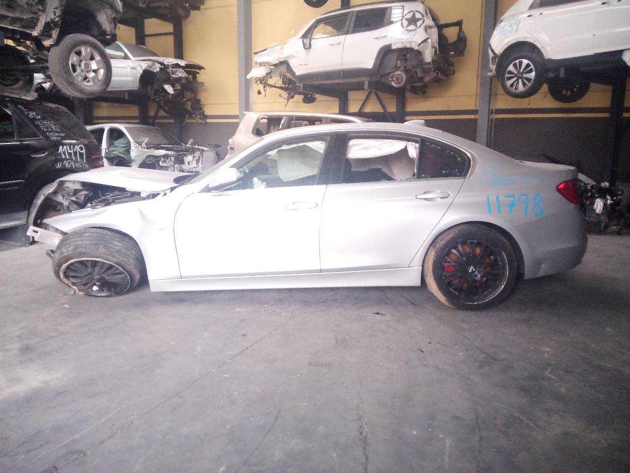 BMW 3 Series F30/F31 (2011-2020) Заключване на задната лява врата 7229459,E1-A3-52-2 23562882