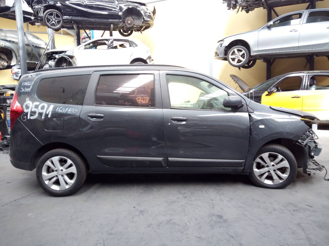 DACIA Lodgy 1 generation (2013-2024) Преден ляв фар за мъгла 261507817R,E1-A1-15-1 21792909