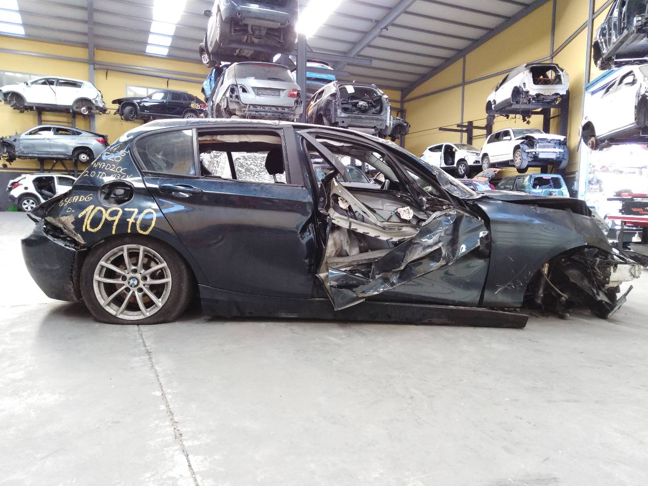 BMW 1 Series F20/F21 (2011-2020) Salono pečiuko varikliukas T1014415A 20964741