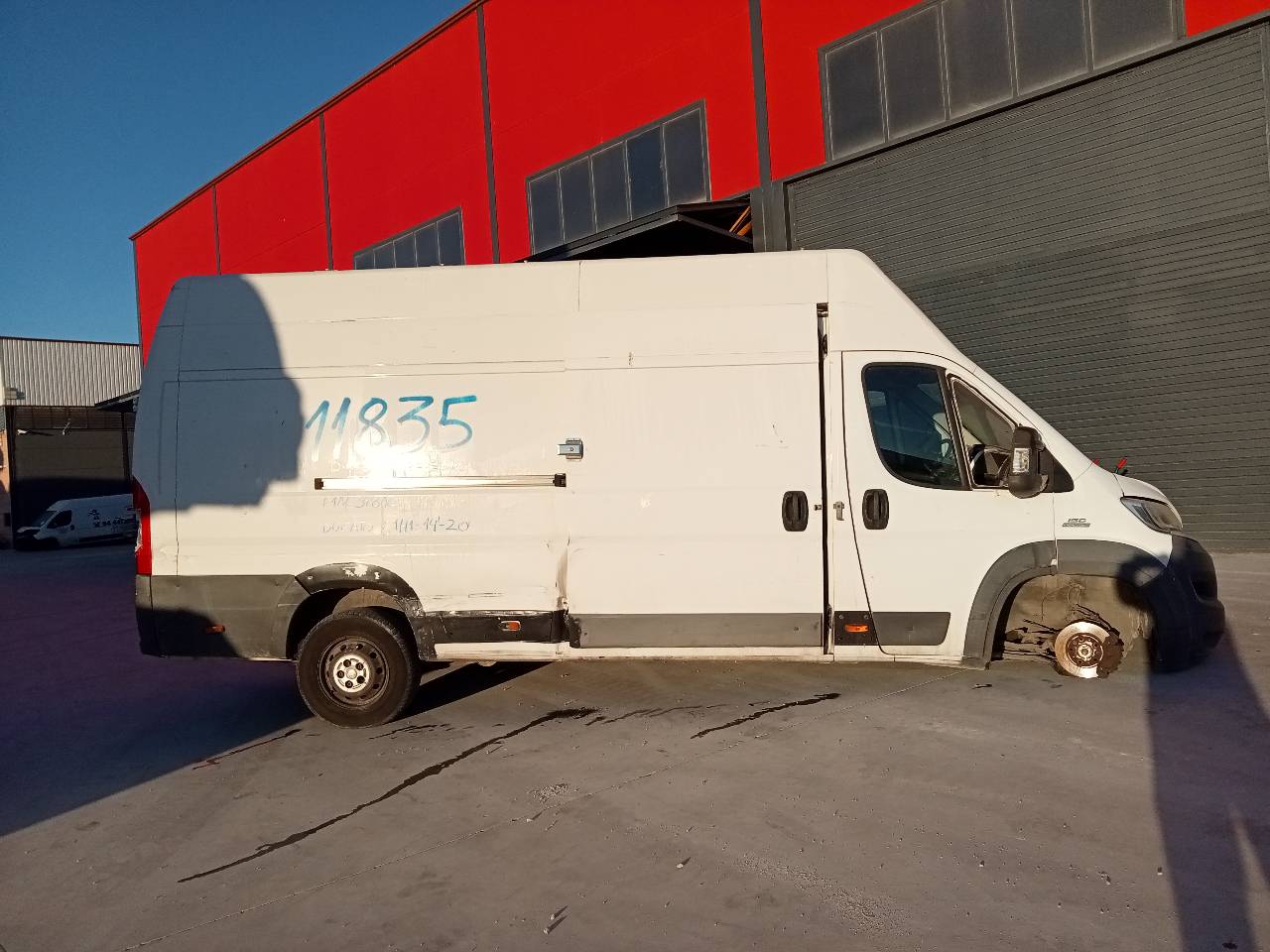 FIAT Ducato 3 generation (2006-2024) Левая противотуманка переднего бампера 26271409