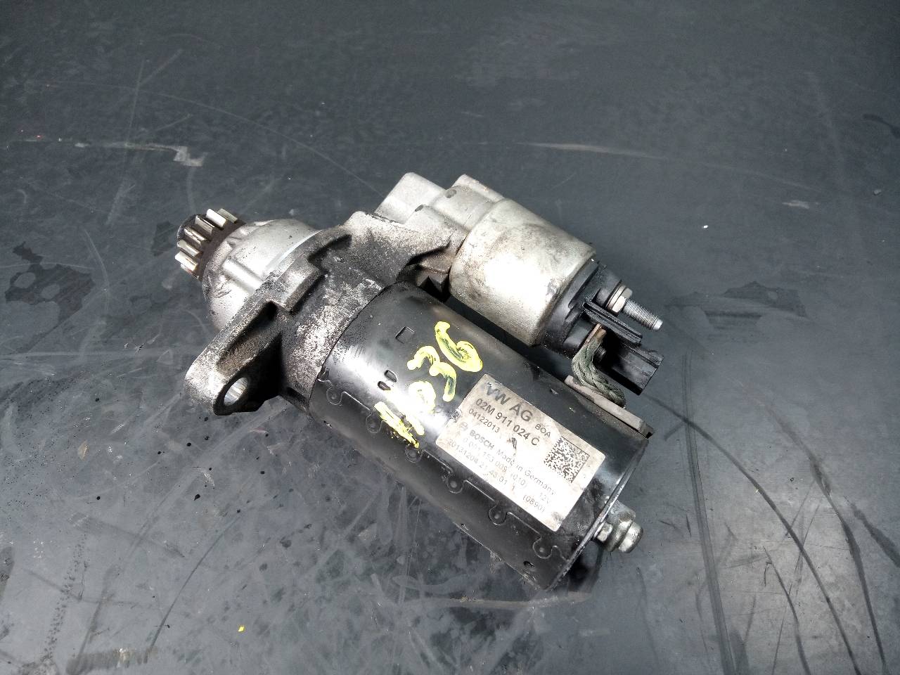 VOLKSWAGEN Tiguan 1 generation (2007-2017) Starter auto 02M911024C, 0001153009, P3-B7-12-1 20964205