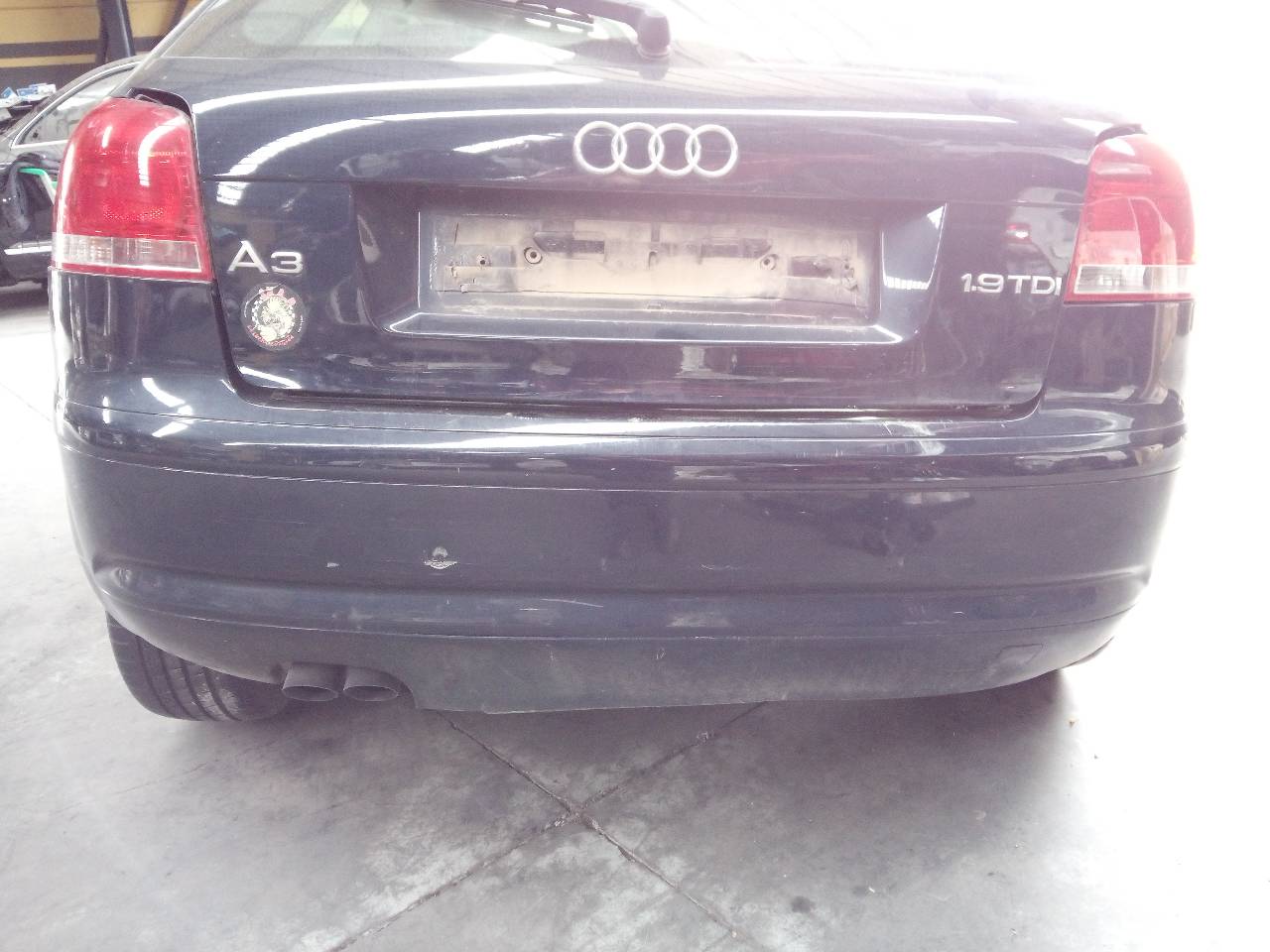 AUDI A2 8Z (1999-2005) Galinis bamperis(buferis) 21820861