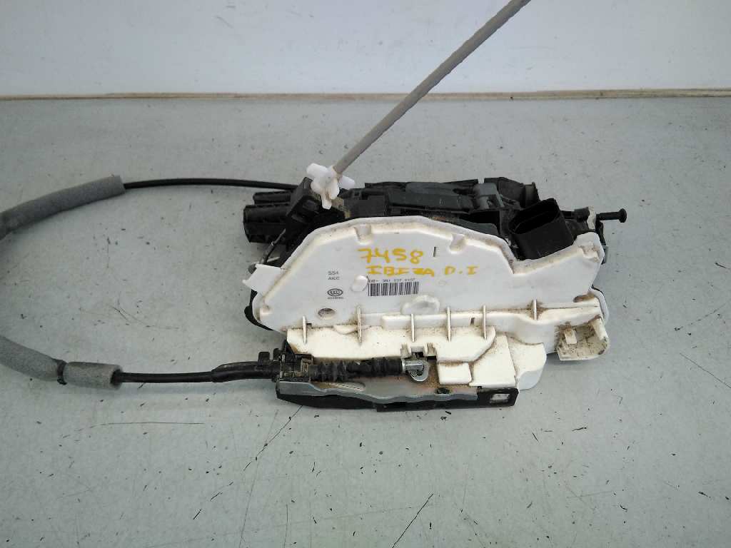 SEAT Ibiza 4 generation (2008-2017) Front Left Door Lock 5N0837865H,E1-B4-44-1,5N1837015F 18596047