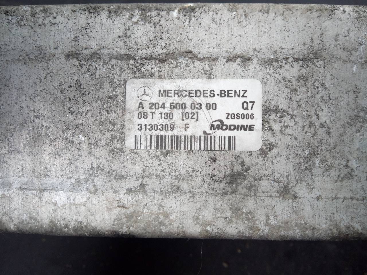 MERCEDES-BENZ C-Class W204/S204/C204 (2004-2015) Välijäähdyttimen jäähdytin A2045000300,P2-A11-13 18793300