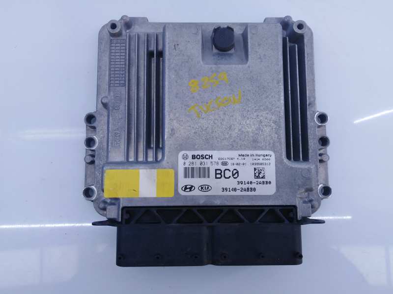 HYUNDAI Tucson 3 generation (2015-2021) Engine Control Unit ECU 0281031578,391402ABB0,E3-A3-35-3 18670580