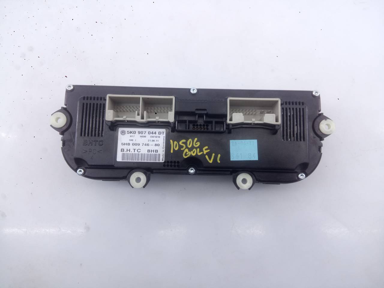 CHEVROLET Golf 6 generation (2008-2015) Climate  Control Unit 5K0907044,E2-A1-24-8 21793831