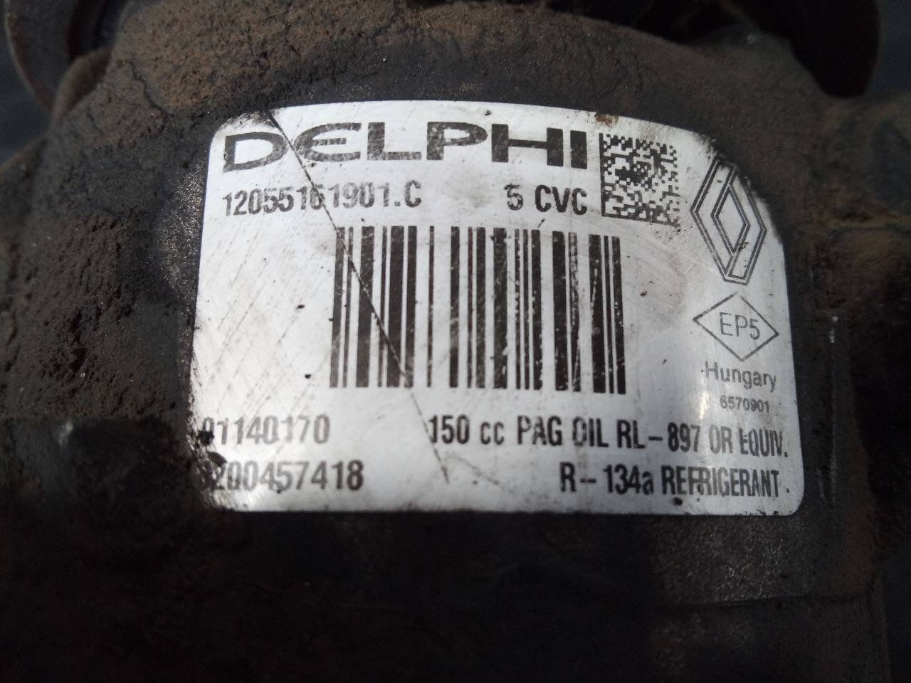 RENAULT Megane 2 generation (2002-2012) Air Condition Pump 8200457418,P3-A2-4-4 20963905