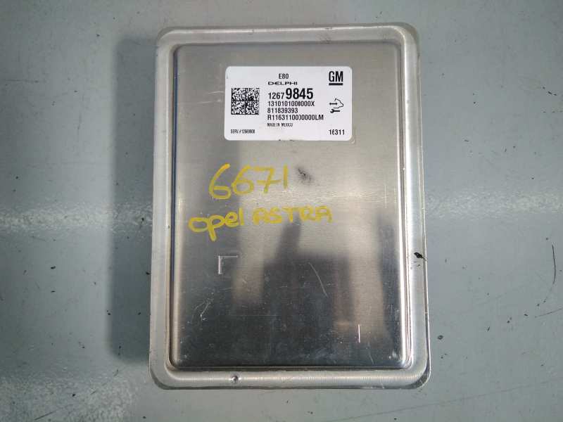 OPEL Astra K (2015-2021) Engine Control Unit ECU 12679845,811839393,E3-A5-30-1 18511584