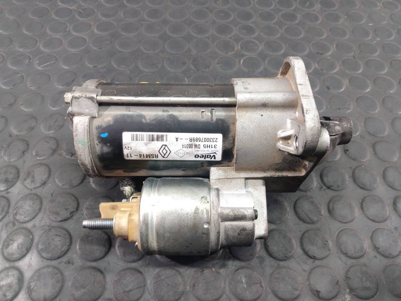 DACIA Logan 2 generation (2013-2020) Starter Motor 233007689R, RSM1411, P3-B7-4-3 18746837