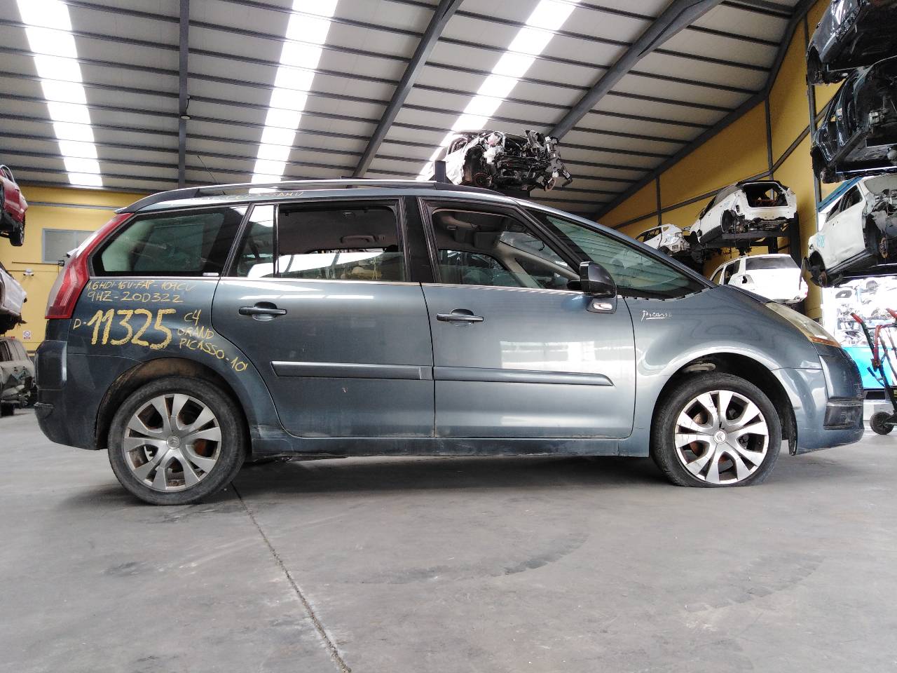 CITROËN C4 Picasso 1 generation (2006-2013) Priekinių valytuvų mechanizmas (trapecija) 9654063180 21824651