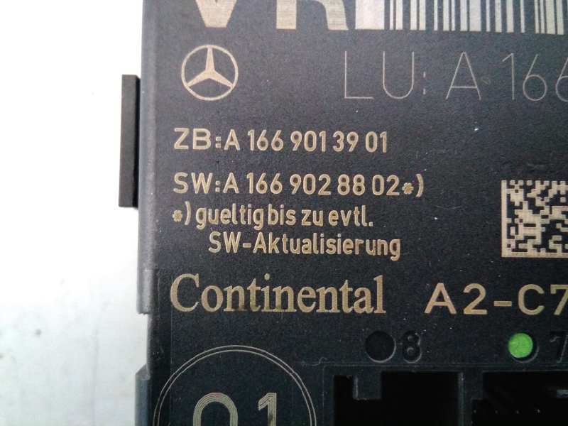 MERCEDES-BENZ CLA-Class C117 (2013-2016) Andre kontrollenheter A1669013901, A16690288, E3-A1-20-2 18564029