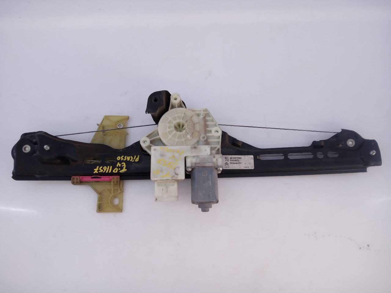 CITROËN C4 Picasso 2 generation (2013-2018) Rear Right Door Window Regulator 9816271380,E1-A4-51-1 21829074